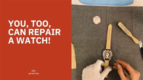 the watch repair chanel|how to fix watches yourself.